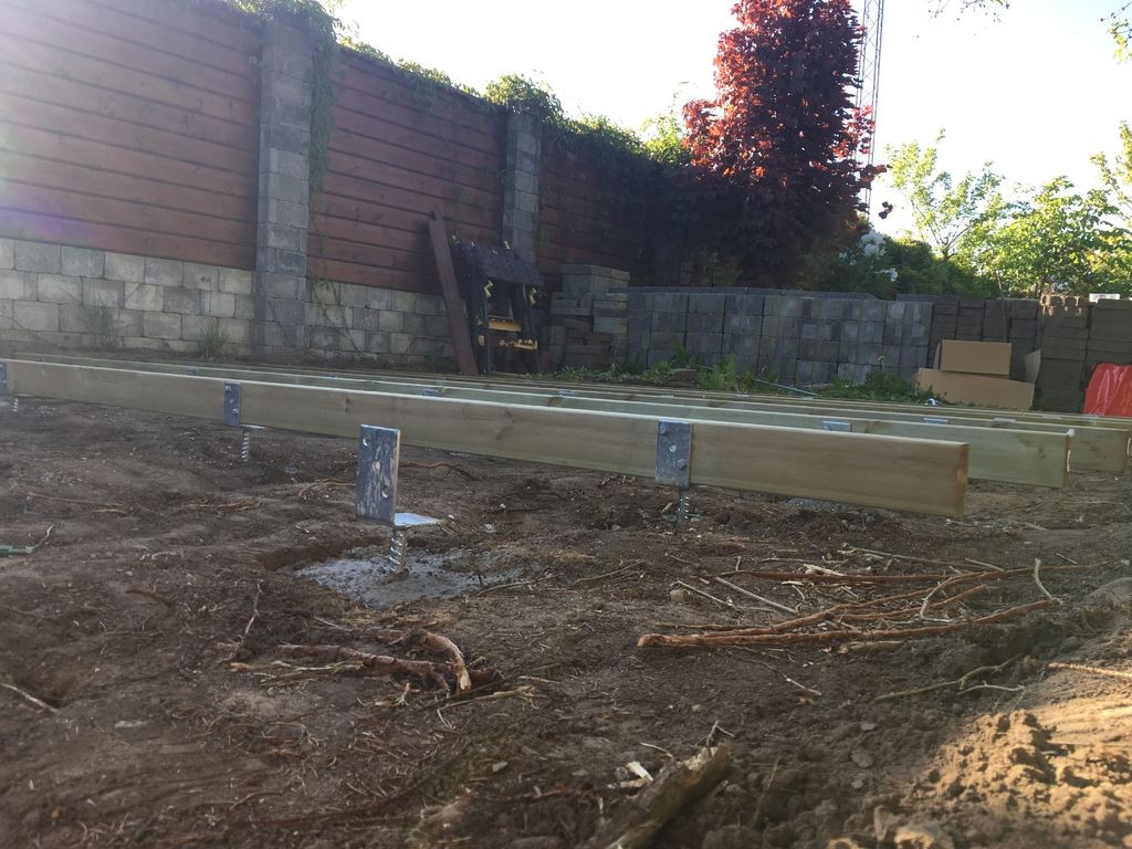 Терраса с беседкой из закаленного стекла - фото 12