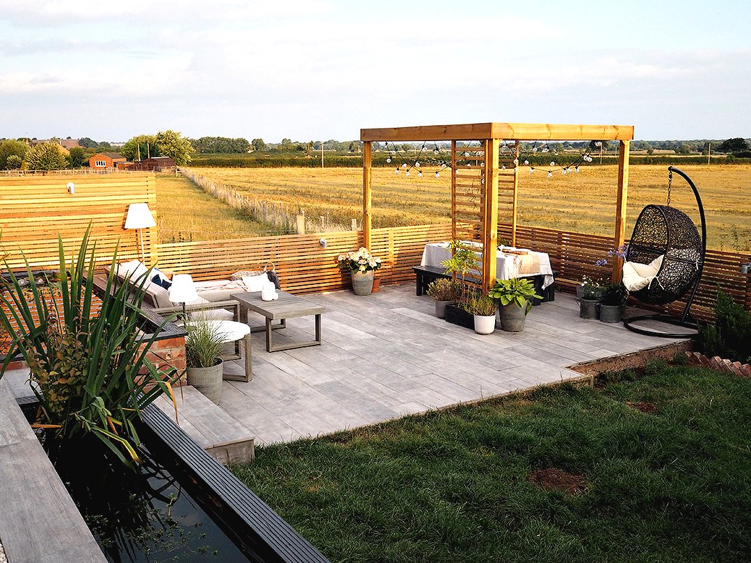 Интересный ландшафтный дизайн дачного участка - фото 17