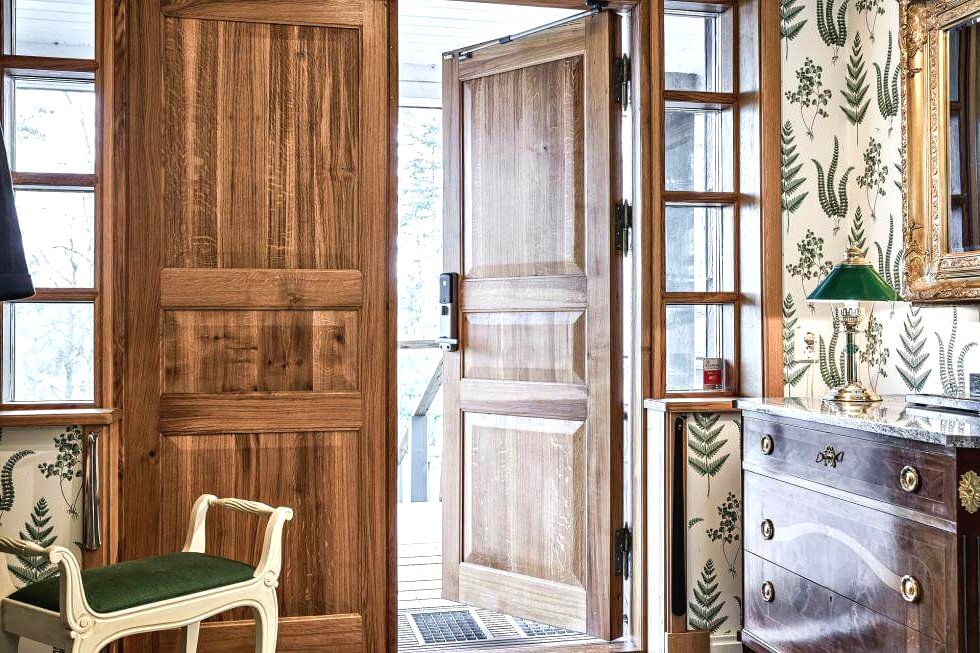 Необычный восьмиугольный бревенчатый дом - фото 9