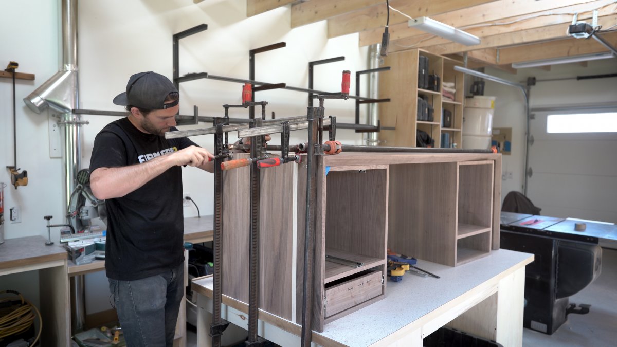 Компьютерный стол своими руками - фото 6