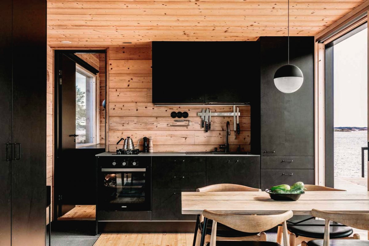 Дом на острове в архипелаге Финляндии, спроектированный и построенный с нуля двумя дизайнерами. - фото 45