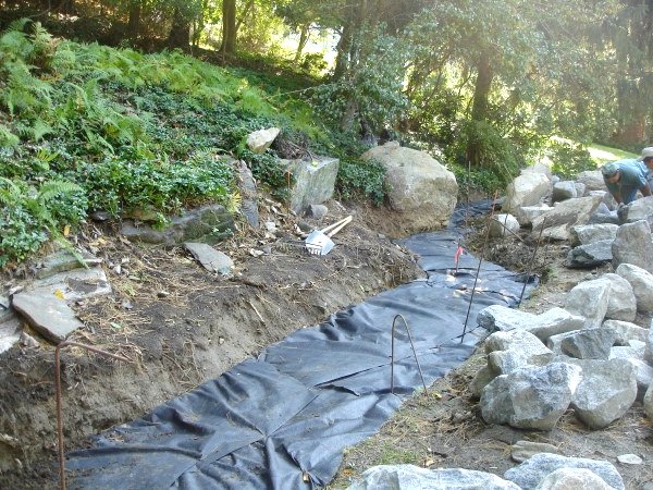 Сухой ручей в ландшафтном дизайне - фото 3