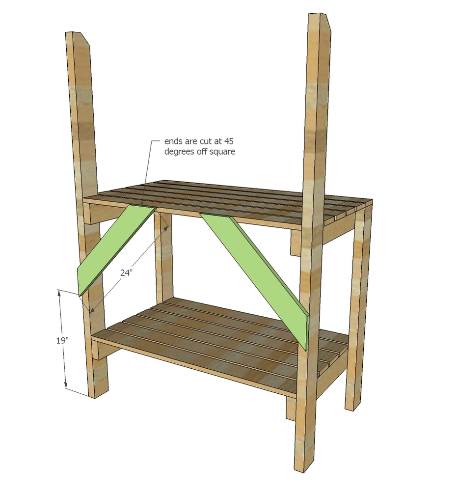 Стол для садовых инструментов - фото 6