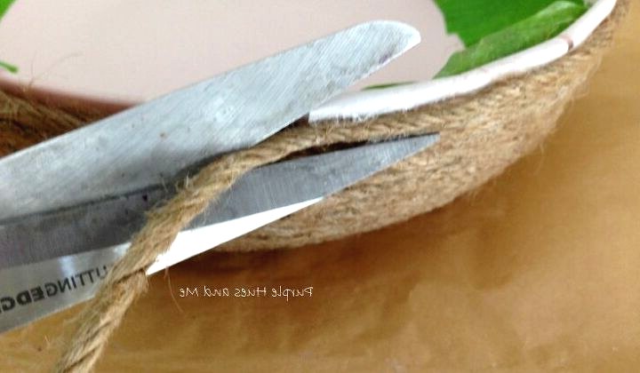 Чаша из джута - фото 7