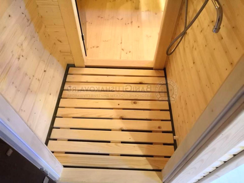 Необычная угловая баня - фото 8
