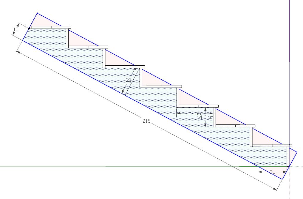 Садовая лестница - фото 7