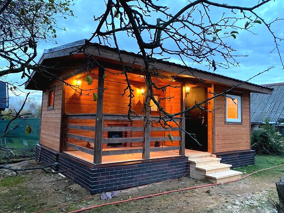 Баня и бруса размером 6х4,5 м - фото 2