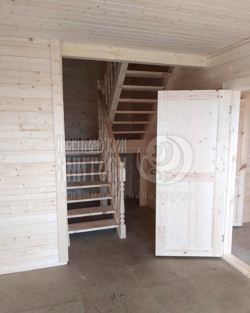 Каркасный дом с террасой  7 х 9 - фото 5