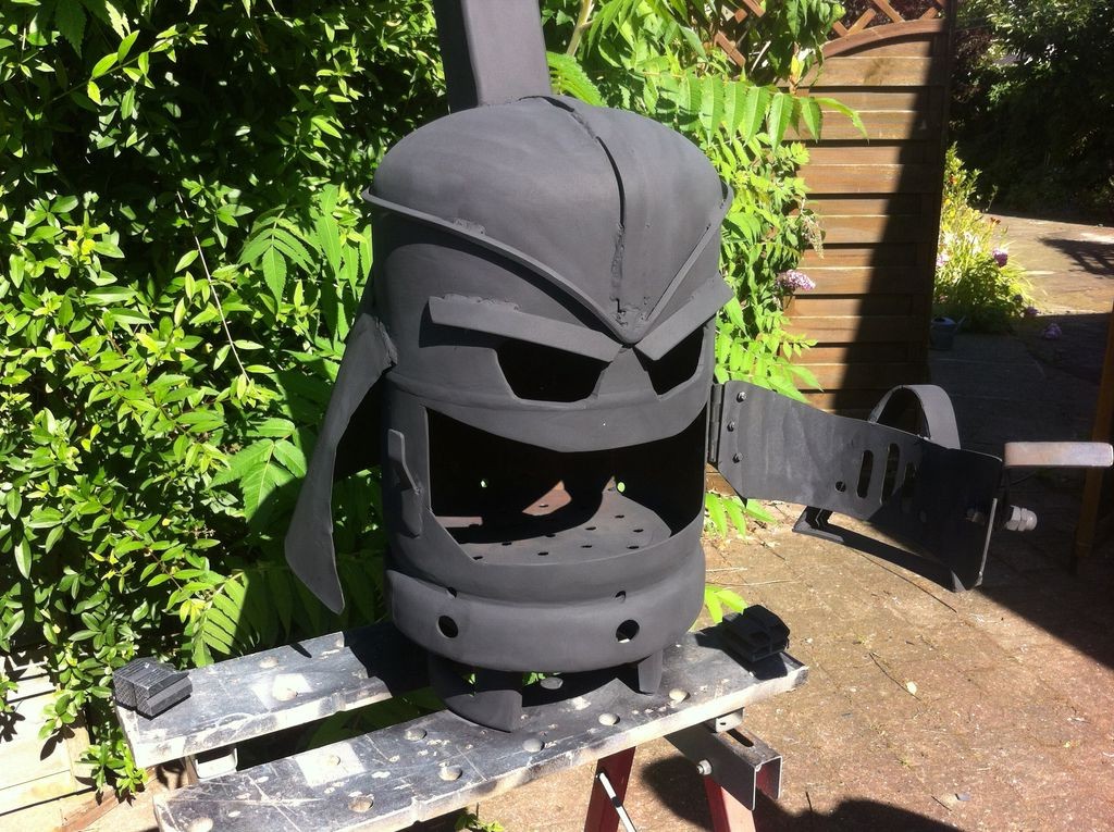 Необычная печь из газового баллона - фото 10