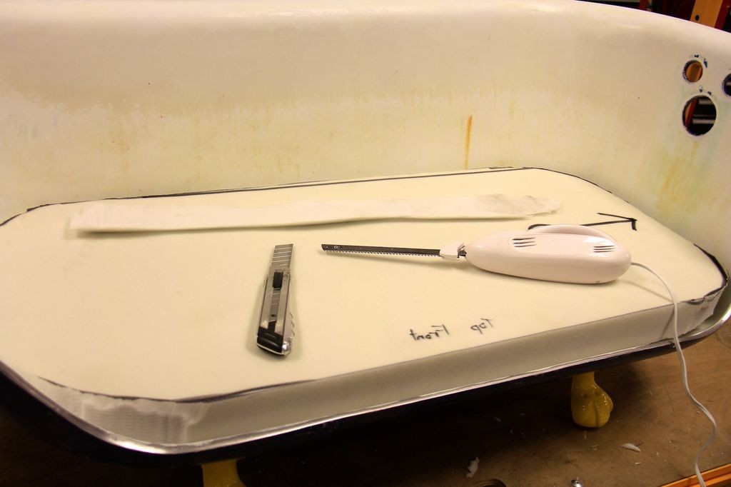 Оригинальная кушетка из старой ванны - фото 28