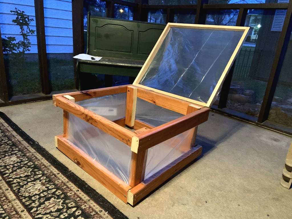 Мини парник из дерева своими руками - фото 2