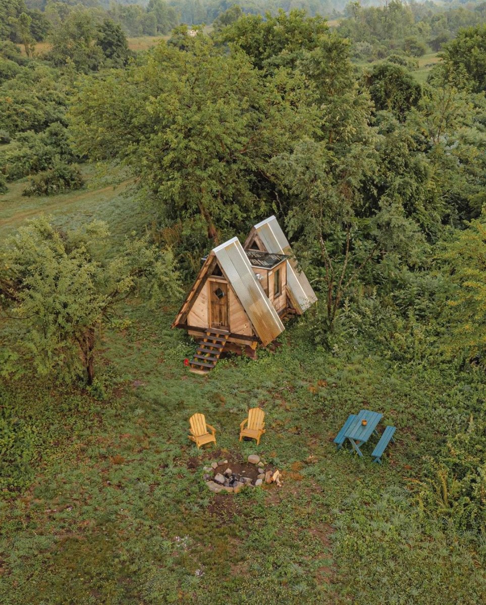 Удивительный мини домик из дерева - фото 4