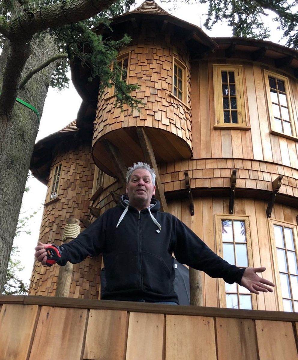 Двухэтажный дом на дереве - фото 11