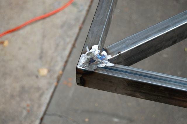 Пергола из железных профилей - фото 9