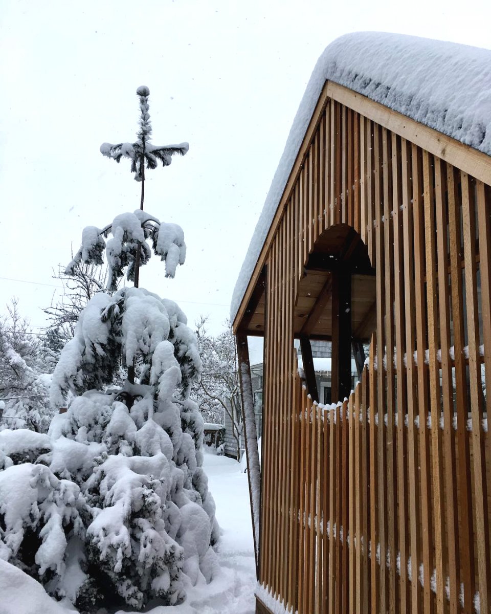 Беседка из дерева - фото 10