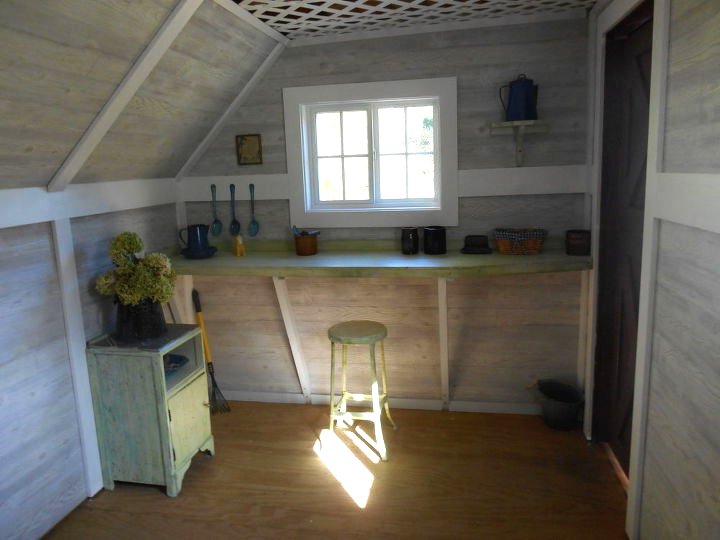 Оригинальный садовый домик - фото 14