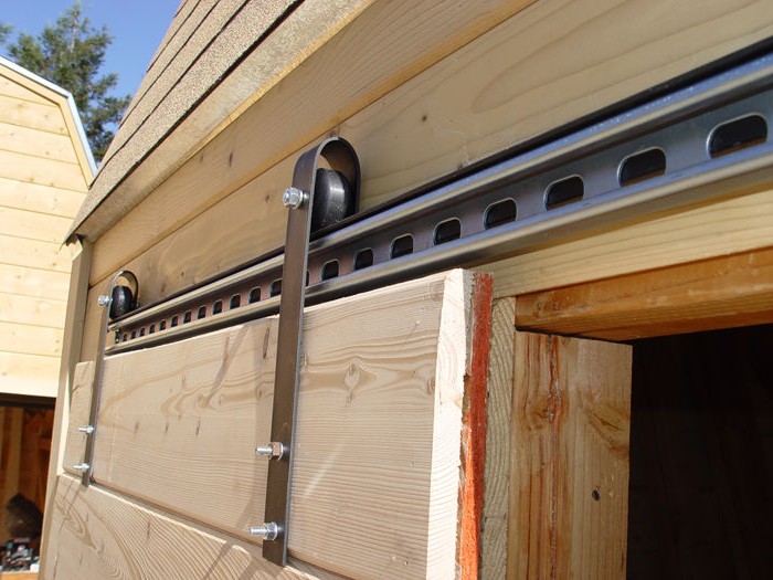 Раздвижные двери для сарая - фото 4