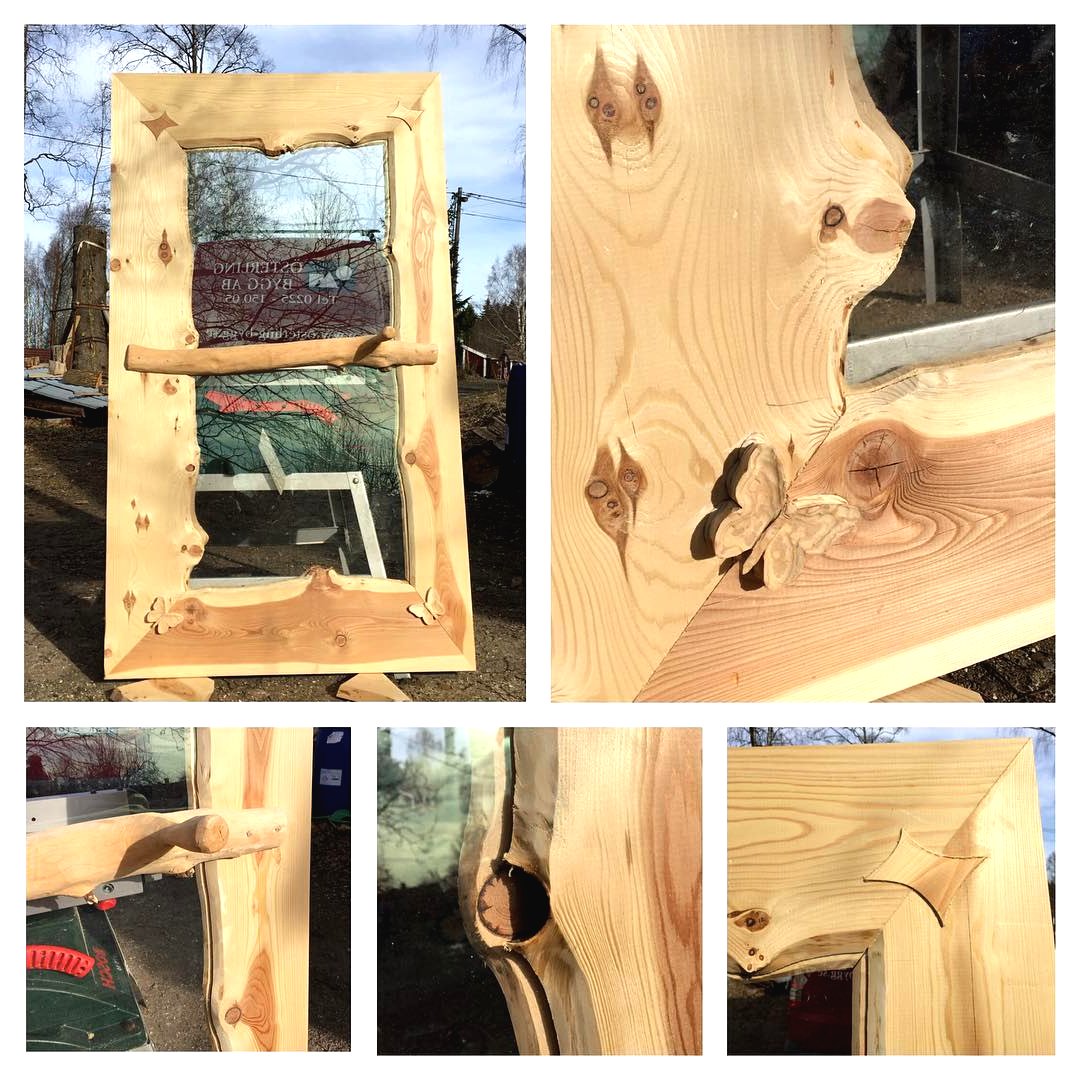 Необычная баня из бревен - фото 17