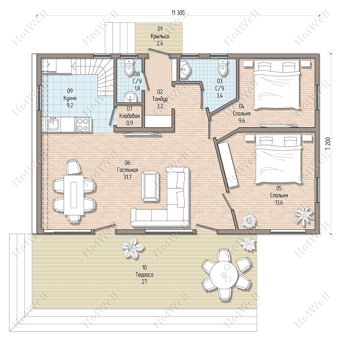 Необычный панельный дом - фото 2