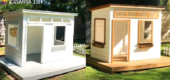 Детский игровой домик своими руками - фото 4