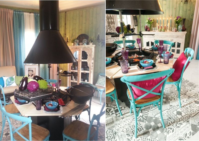 Оригинальная закрытая  кухня  с печным отоплением - фото 3