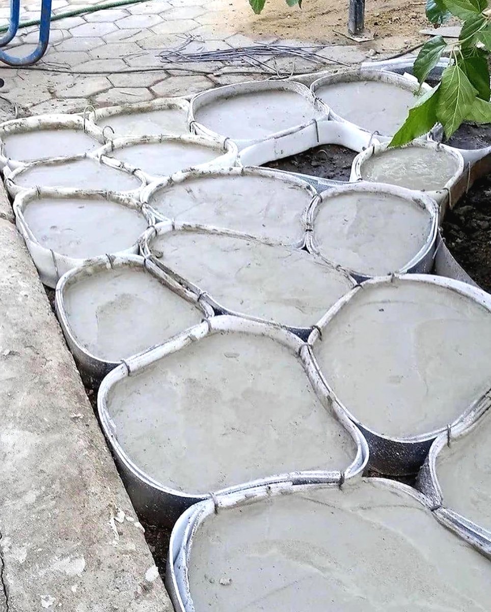 Декорируем участок вокруг стволов деревьев - фото 5