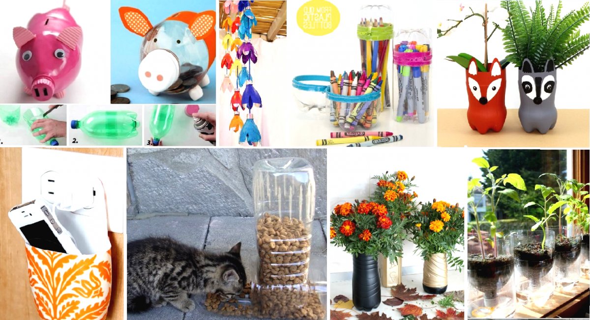 Что можно сделать из пластиковых бутылок - фото 2