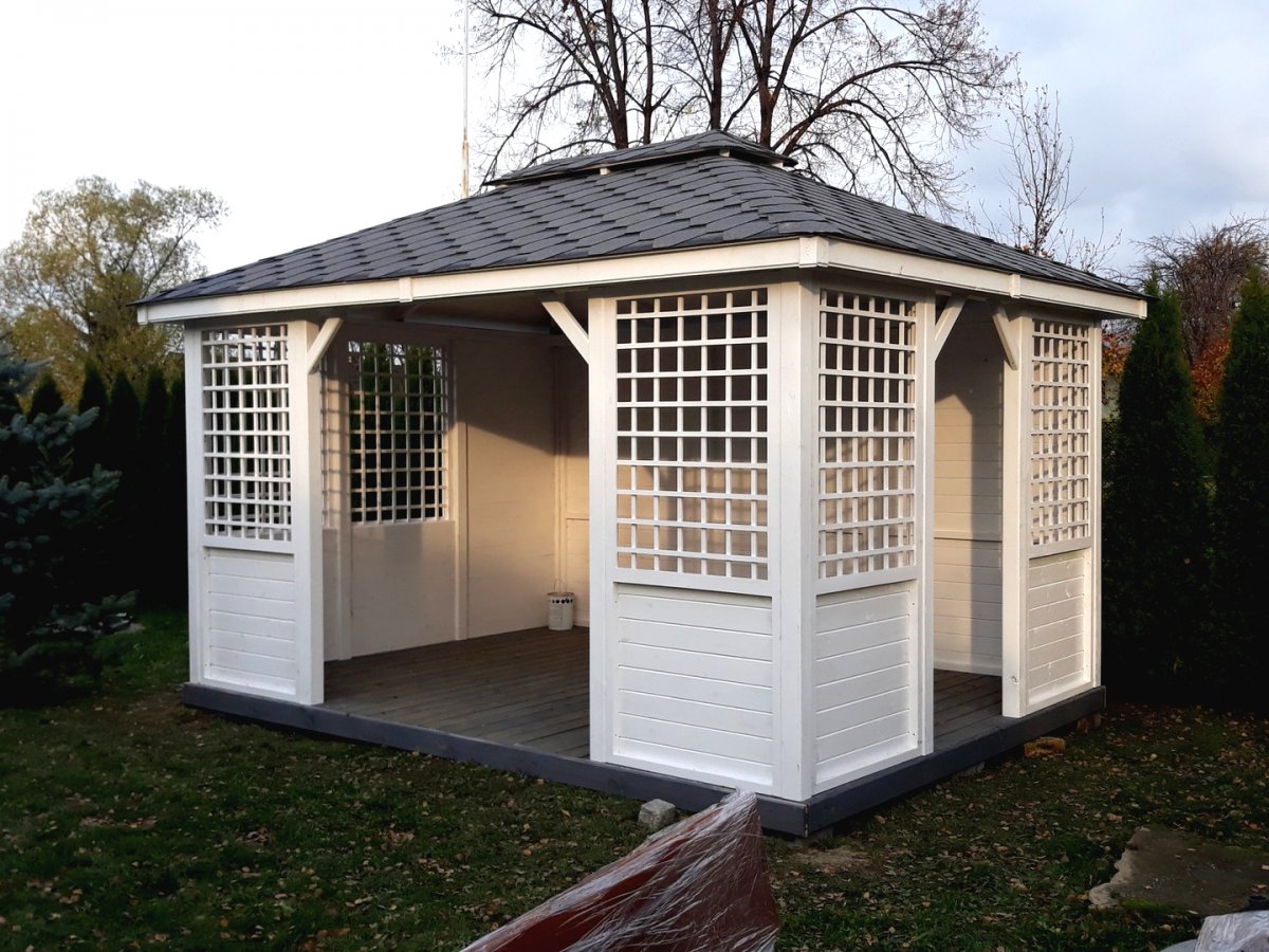 Деревянные беседки - фото 6