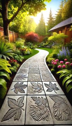 Садовая дорожка - фото 10