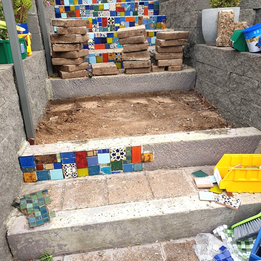 Керамическая плитка на даче - фото 9