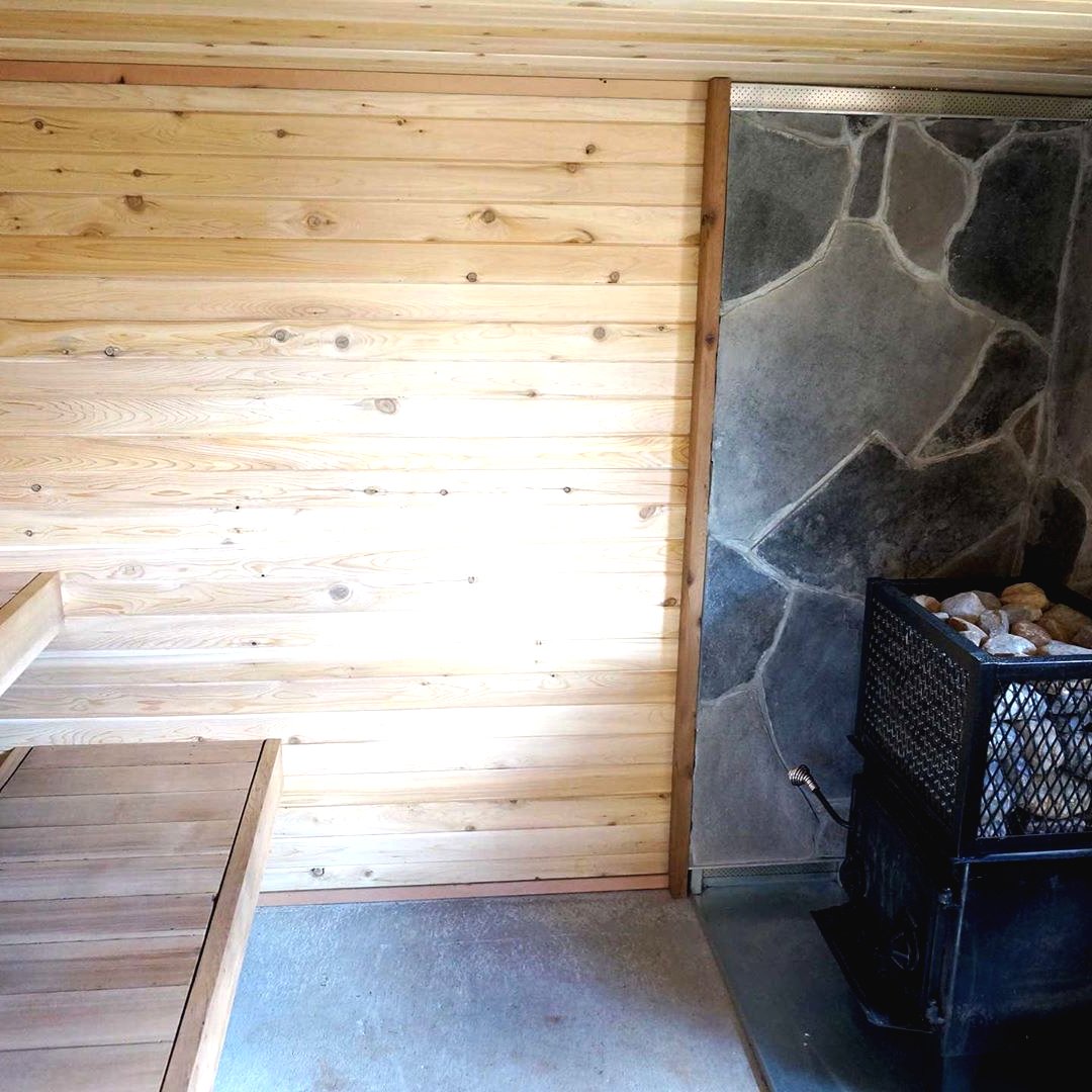 Необычная сауна из кедра - фото 8