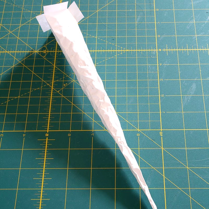 Бумажные сосульки для декора потолка - фото 9