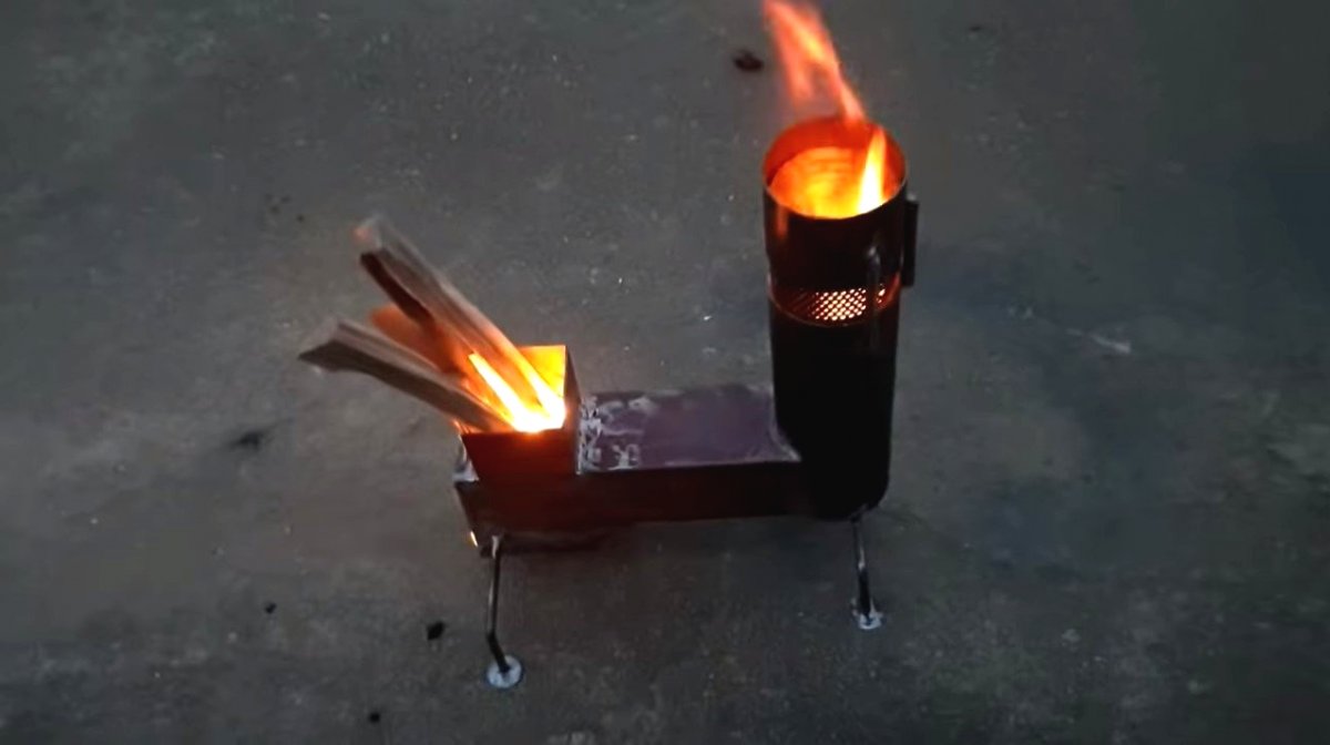 Небольшая печь с конфоркой и варочной плоскостью - фото 16