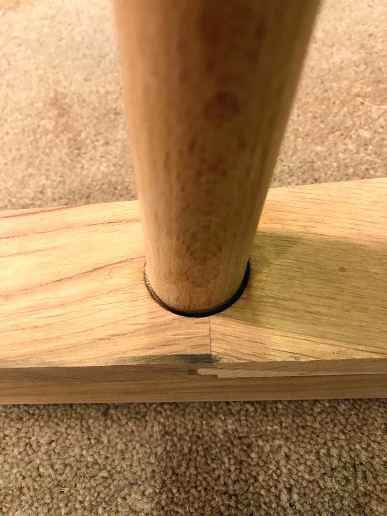 Интересный стол из дуба - фото 11