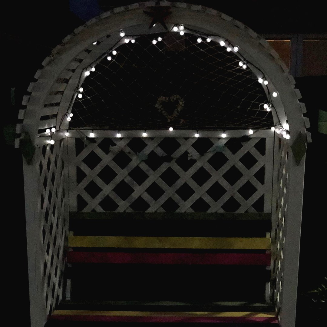 Оригинальная беседка для дачи - фото 7