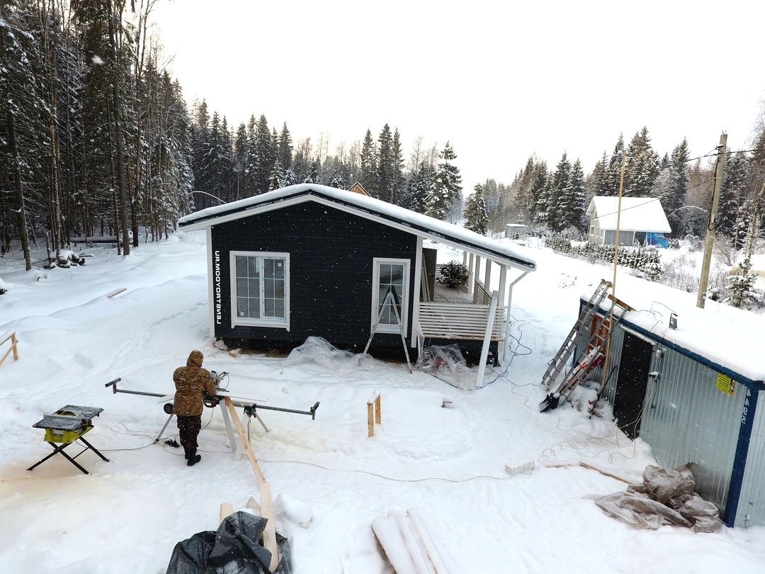 Интересный дом для дачи 6 на 9 метров - фото 10