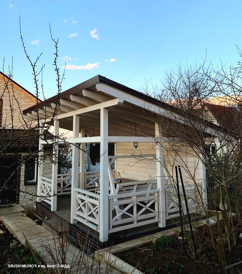 Беседка для дачи своими руками - фото 6