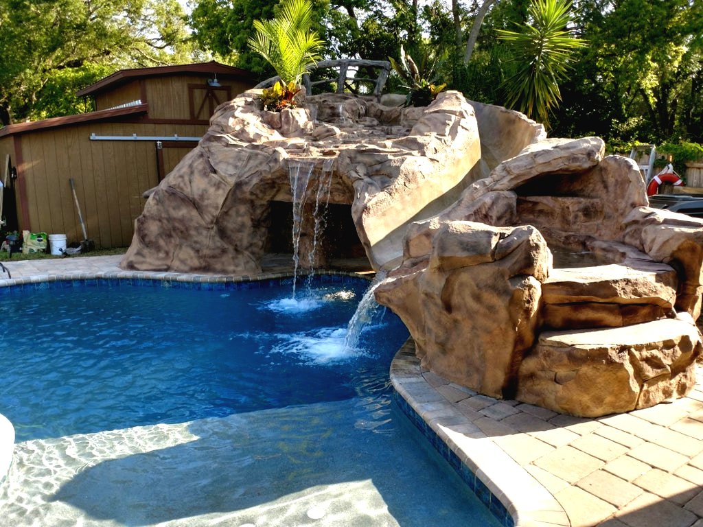 Горка своими руками для бассейна или пруда - фото 10