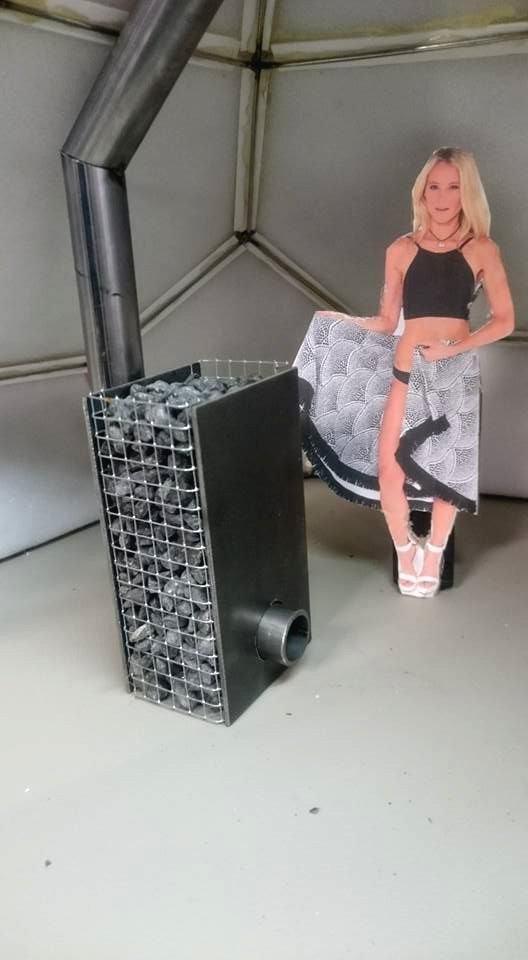 Сауна в форме геодезического купола - фото 6