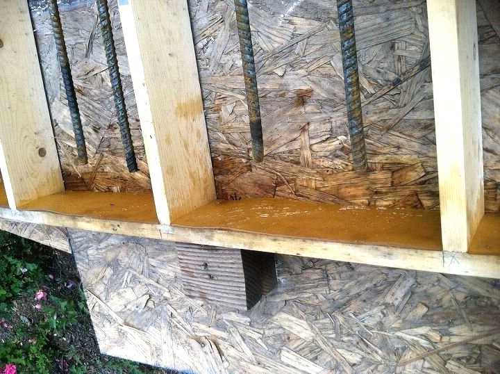 Дорожка из бетонных балок - фото 4