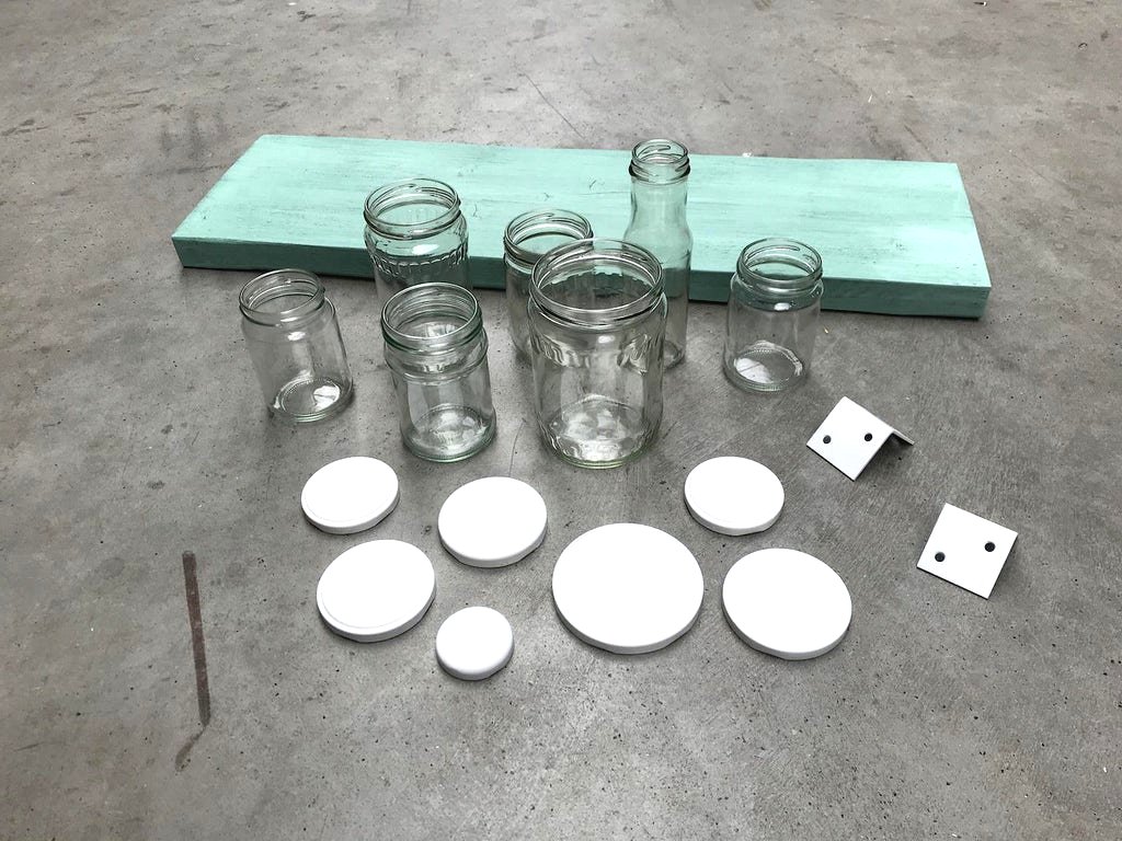 Стеклянные банки в качестве емкостей для хранения мелочей - фото 5