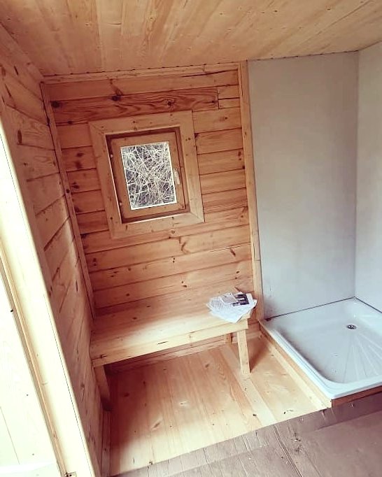 Баня из бруса 4х2,3 метра - фото 2