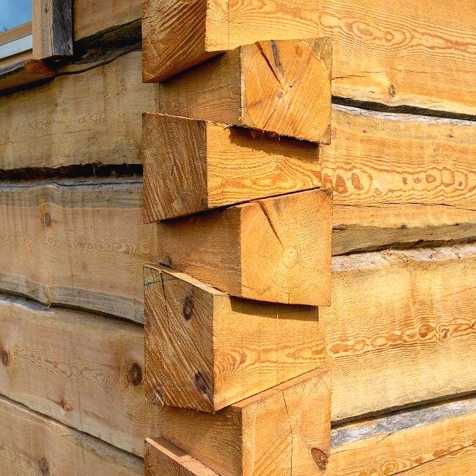 Небольшая баня из бруса - фото 16