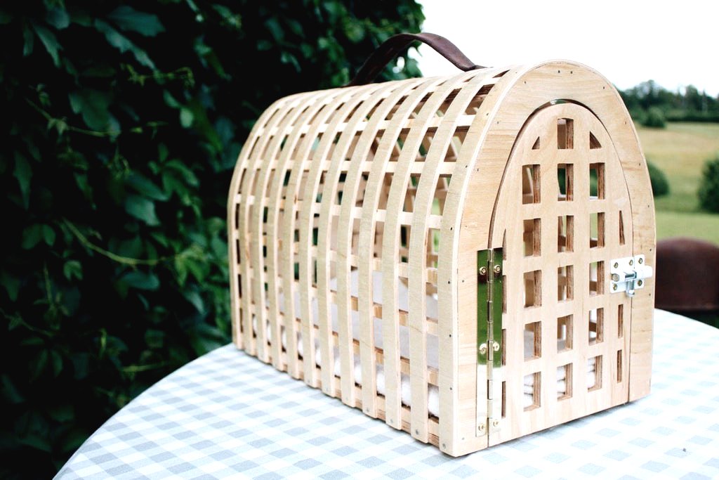 Переноска для домашних животных из фанеры - фото 2