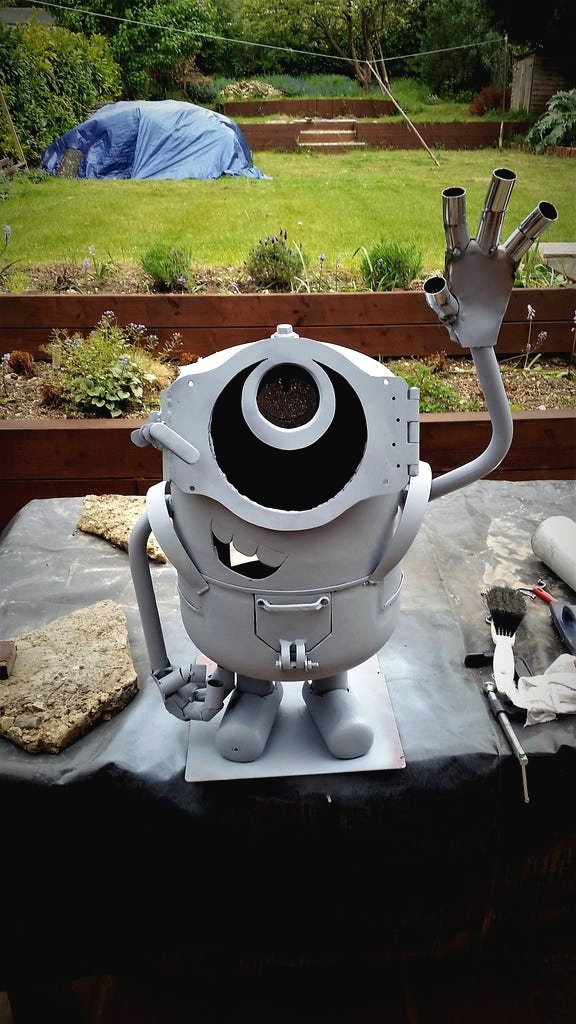 Крутая печь из газового баллона - фото 21