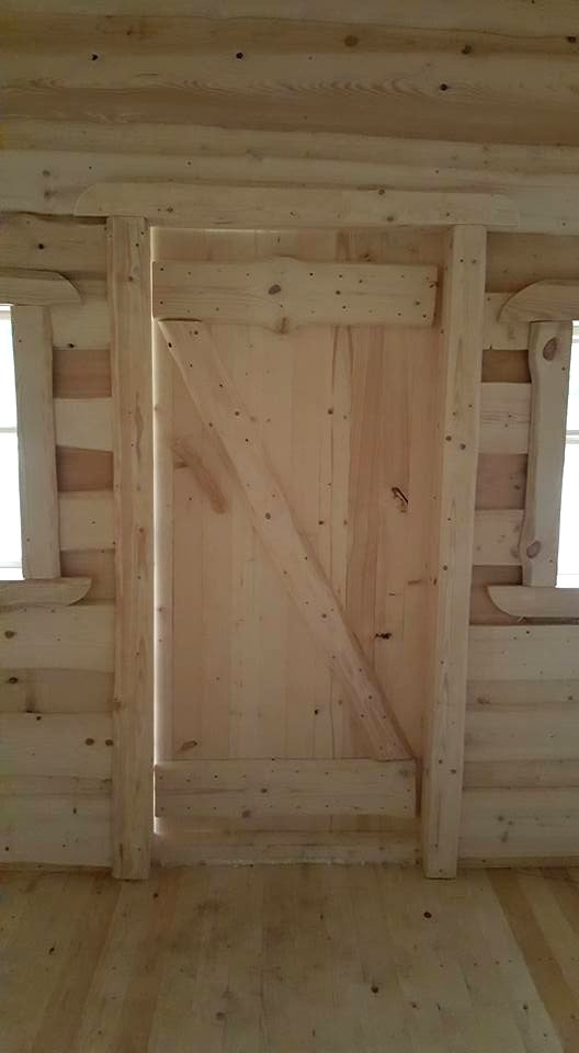 Кедровая сауна с круглой крышей - фото 3