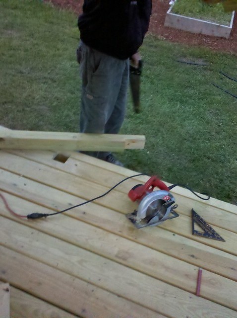 Беседка из дерева - фото 32