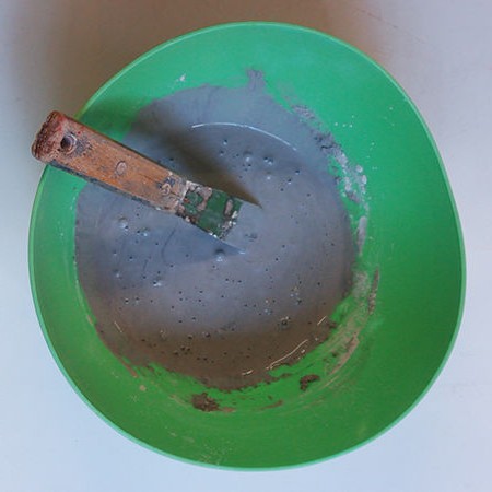 Декоративный шар из бетона - фото 4