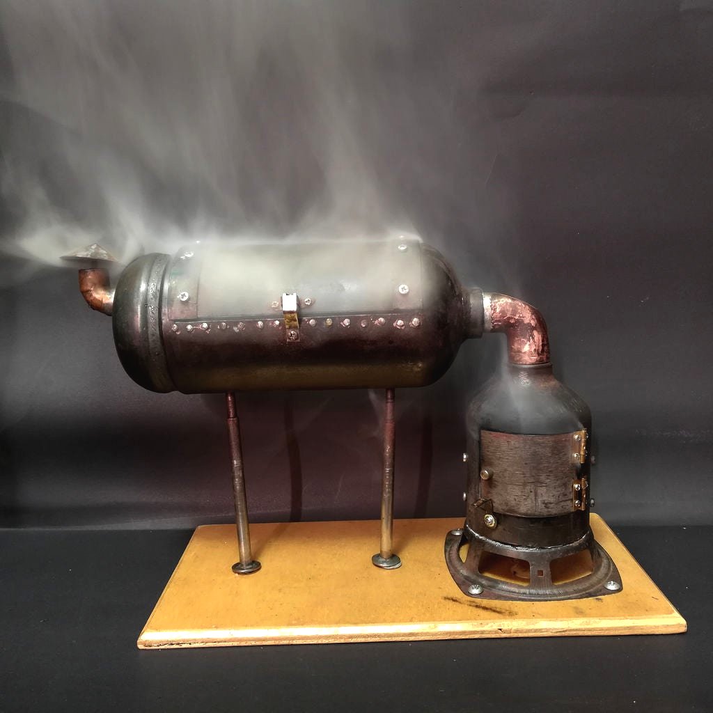 Маленькая коптильня из старых огнетушителей - фото 38