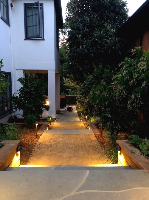 Оригинальный ландшафтный дизайн небольшого сада - фото 14